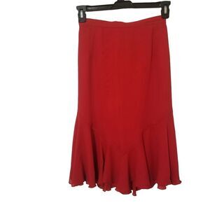 UTurn of California Womens Red Skirt.  C1
